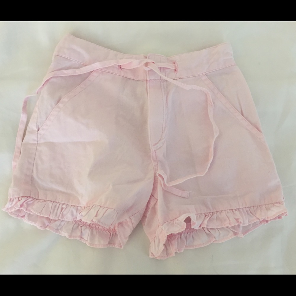 Cute girls pink shorts